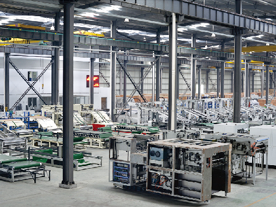 DAI'S geavanceerde productiewerkplaats met meerdere productielijnen voor stansmachines